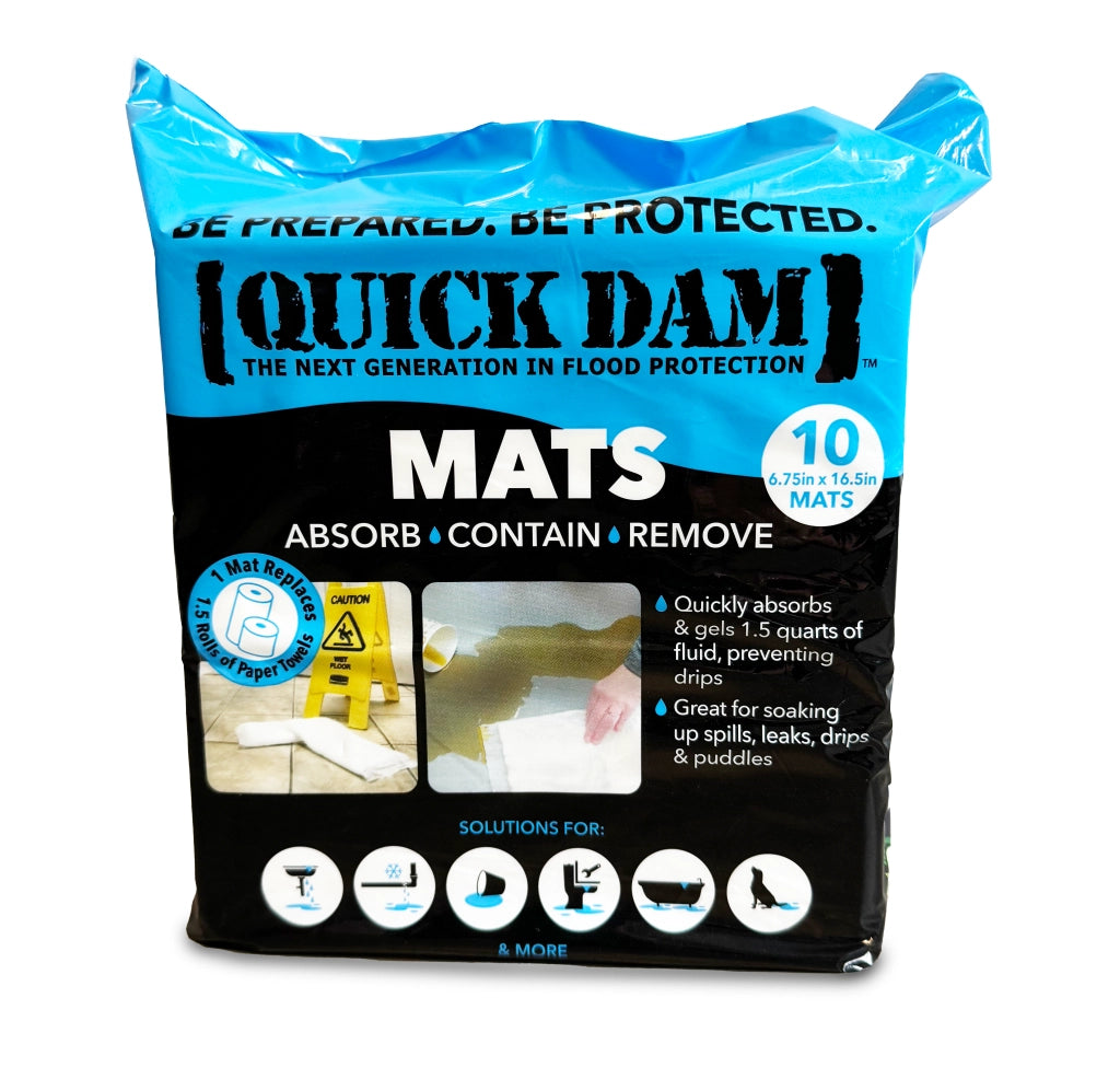 Absorbent Mats (6.75in x 16.50in)