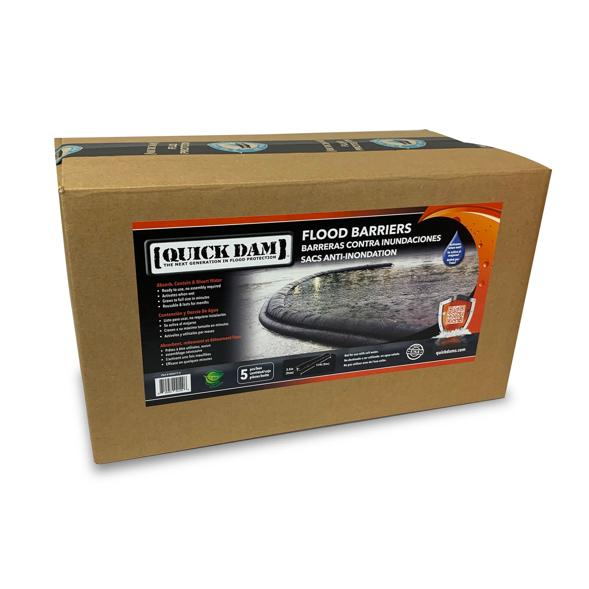 Flood Barriers (3.5in high)