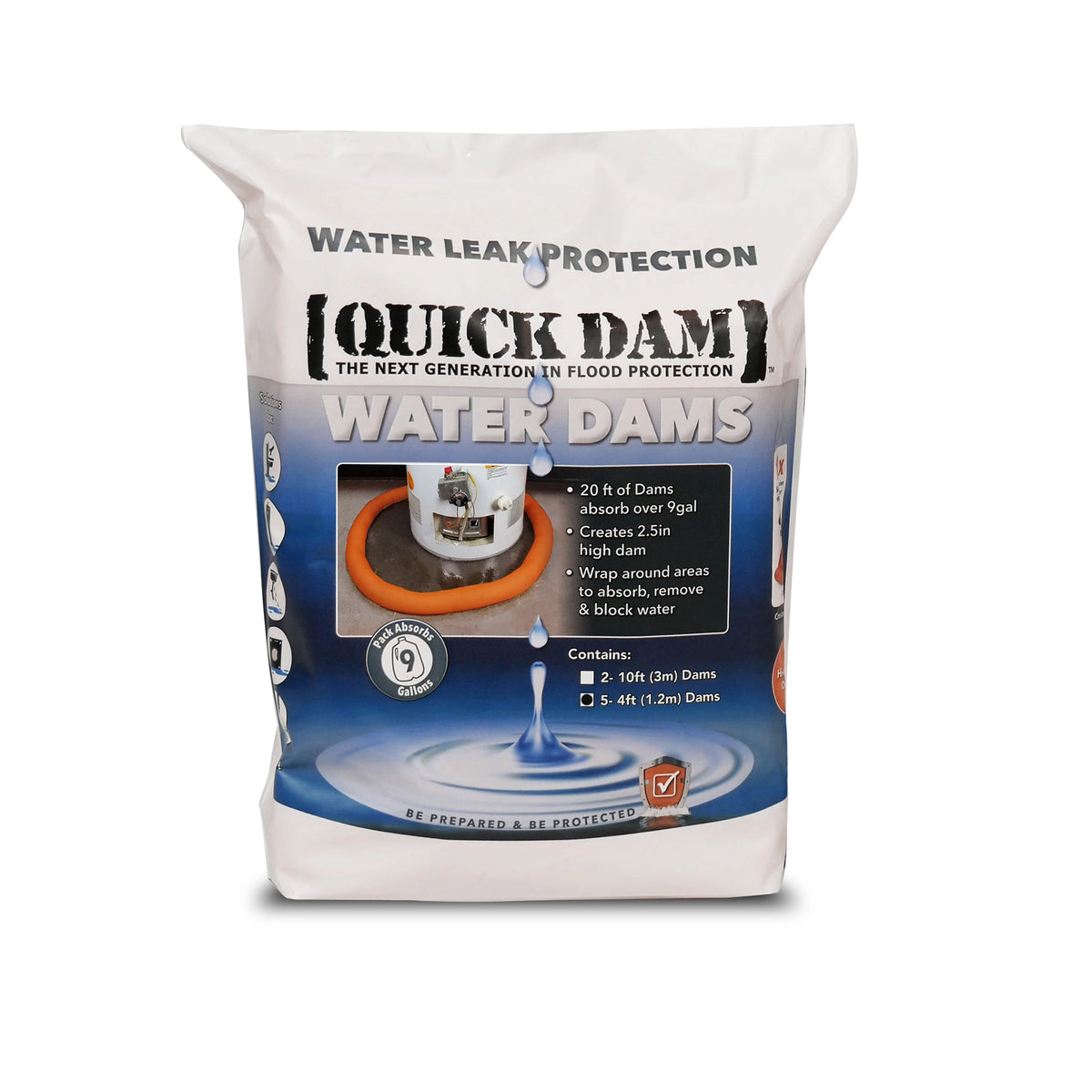 Indoor water dams (2.5in high)