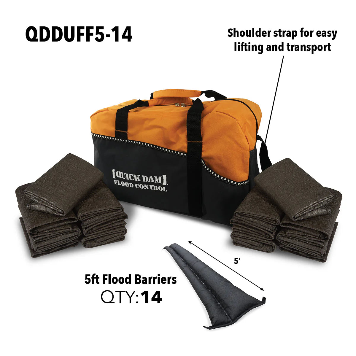 Duffle Bag Flood Barrier Kits (Various sizes)