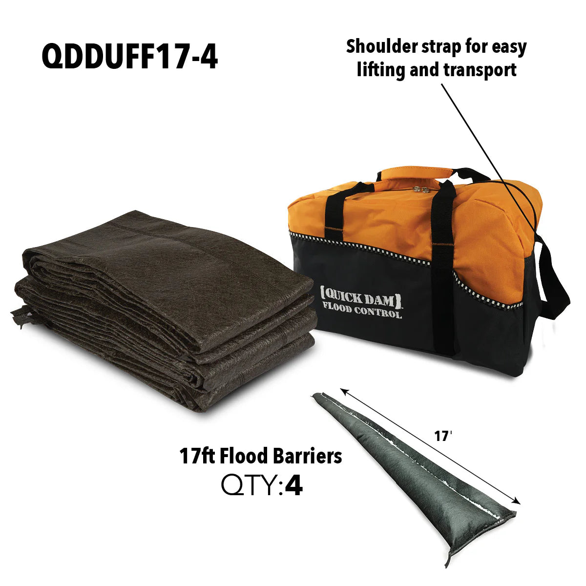 Duffle Bag Flood Barrier Kits (Various sizes)